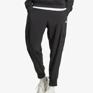 Adidas Aeroready Size XL Black White Pants Athletic Performance Athleisure